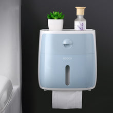Load image into Gallery viewer, Double Layer Tissue Box Wall Mounted