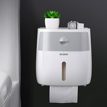 Load image into Gallery viewer, Double Layer Tissue Box Wall Mounted