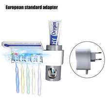 Load image into Gallery viewer, Antibacterial Ultraviolet Toothbrush Holder