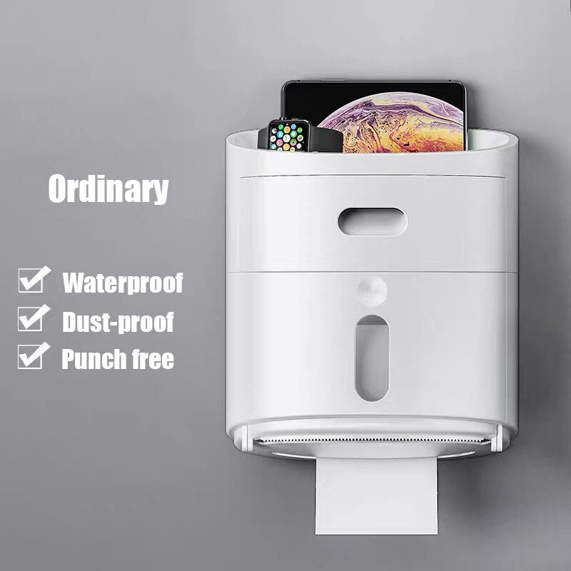 UV Sterilization Toilet Paper Holder