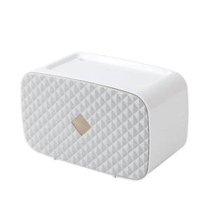 Waterproof Wall Mount Toilet Paper Holder Shelf