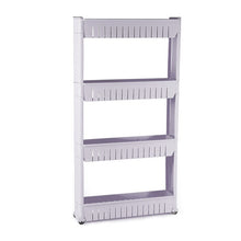 Load image into Gallery viewer, Movable Plastic Interspace Storage Rack - Kitchen/Bathroom Racks