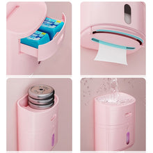 Load image into Gallery viewer, UV Sterilization Toilet Paper Holder