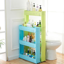 Load image into Gallery viewer, Movable Plastic Interspace Storage Rack - Kitchen/Bathroom Racks